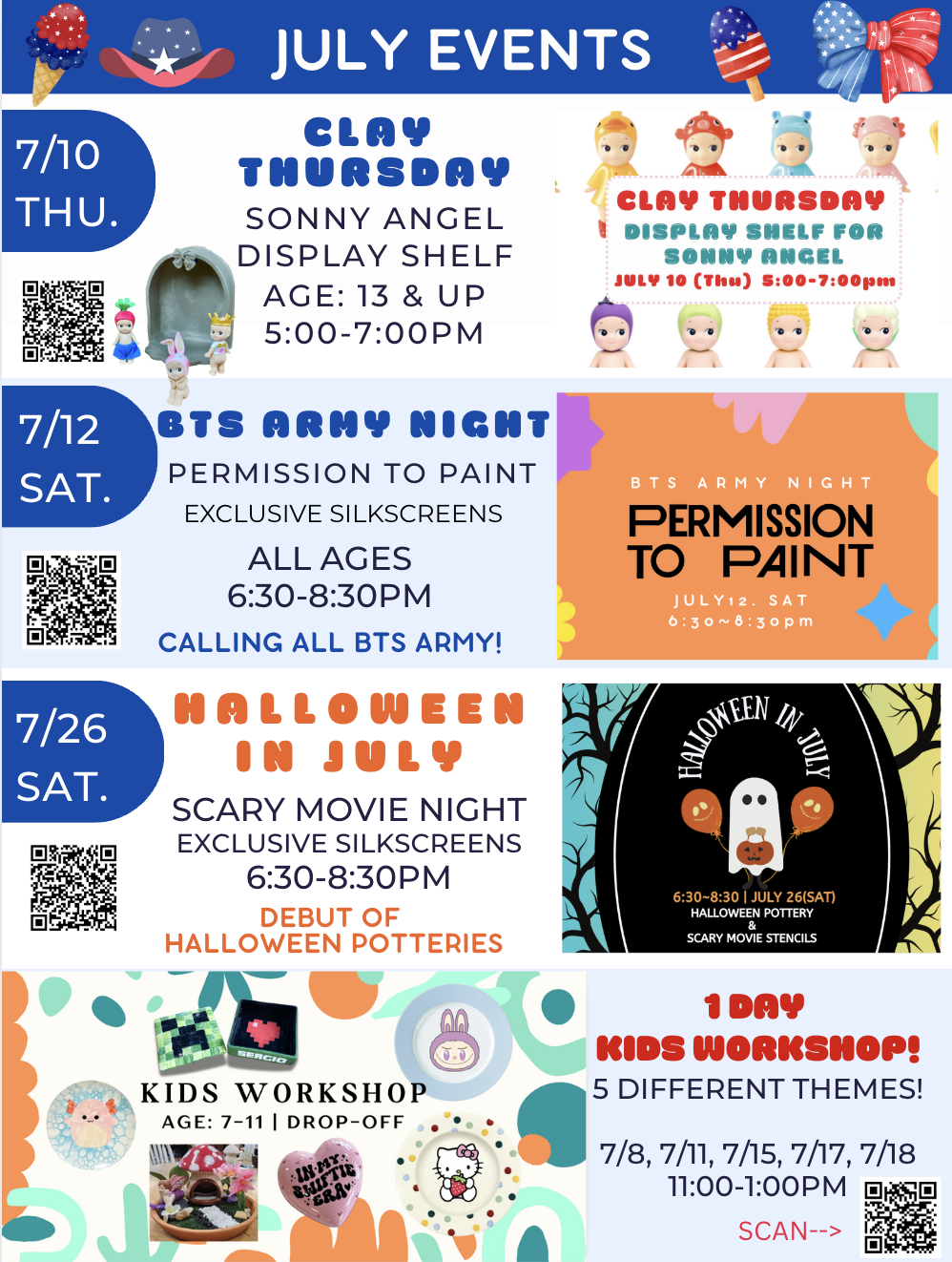 July Calendar
